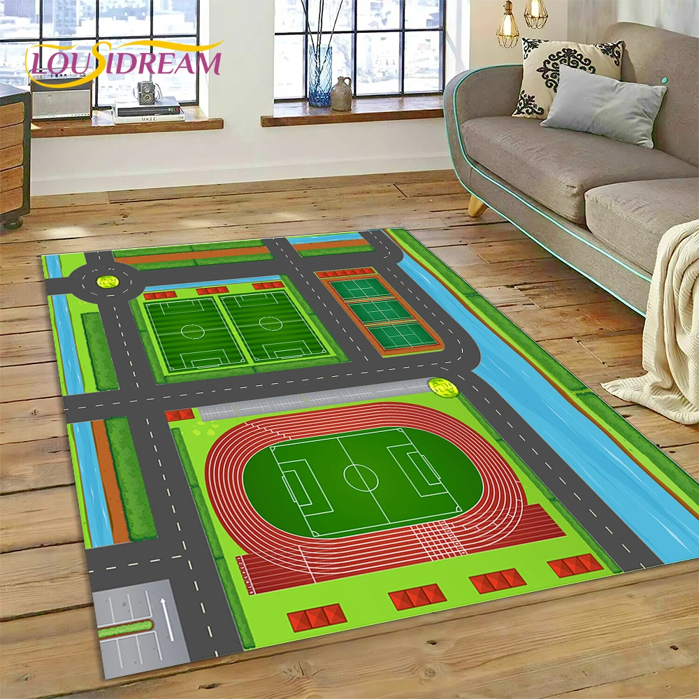 City Traffic Road Map Runway C - Commercial Road Printing 评论和价格
