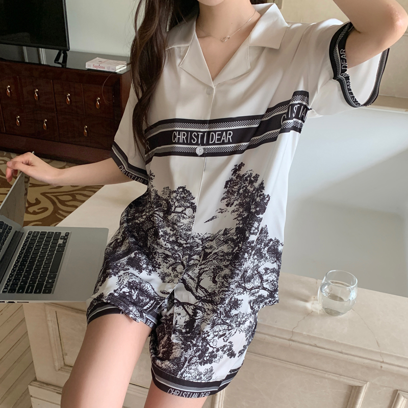 summer Women's Pajamas Set Lux - Direct To Garment Ink 评论和价格