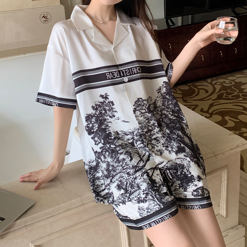 summer Women's Pajamas Set Lux - Direct To Garment Ink 评论和价格