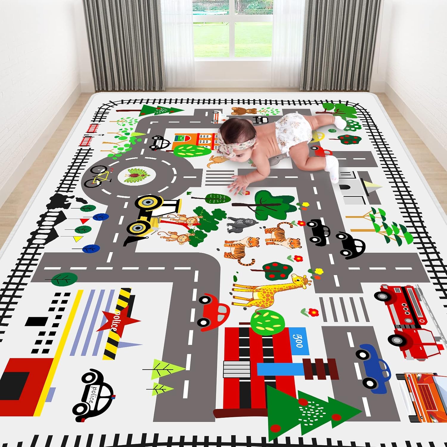 Kids Educational Road Map Numb - Commercial Road Printing 评论和价格