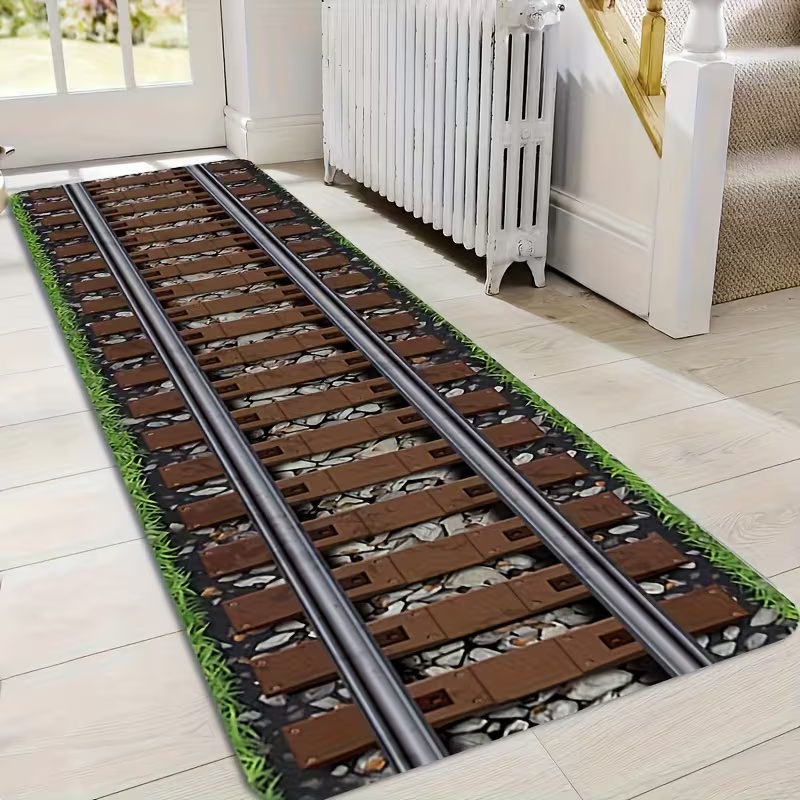 Track Runner Rug Green Space R - Commercial Road Printing 评论和价格