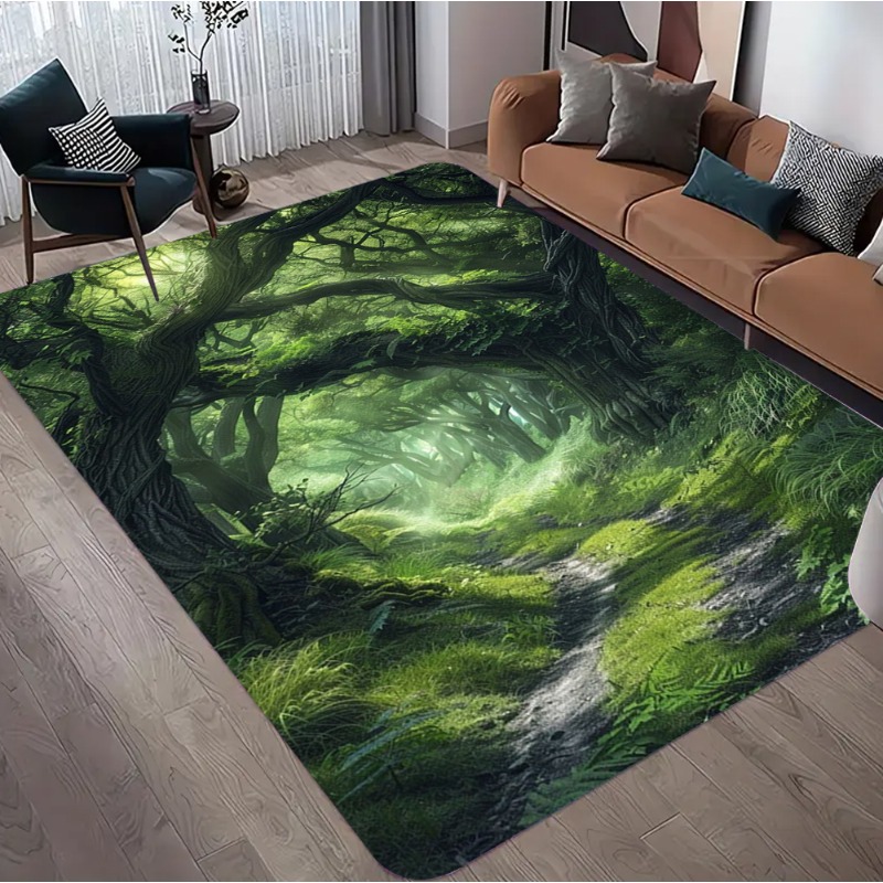 3D Optical Illusion Forest Pri - Commercial Road Printing 评论和价格