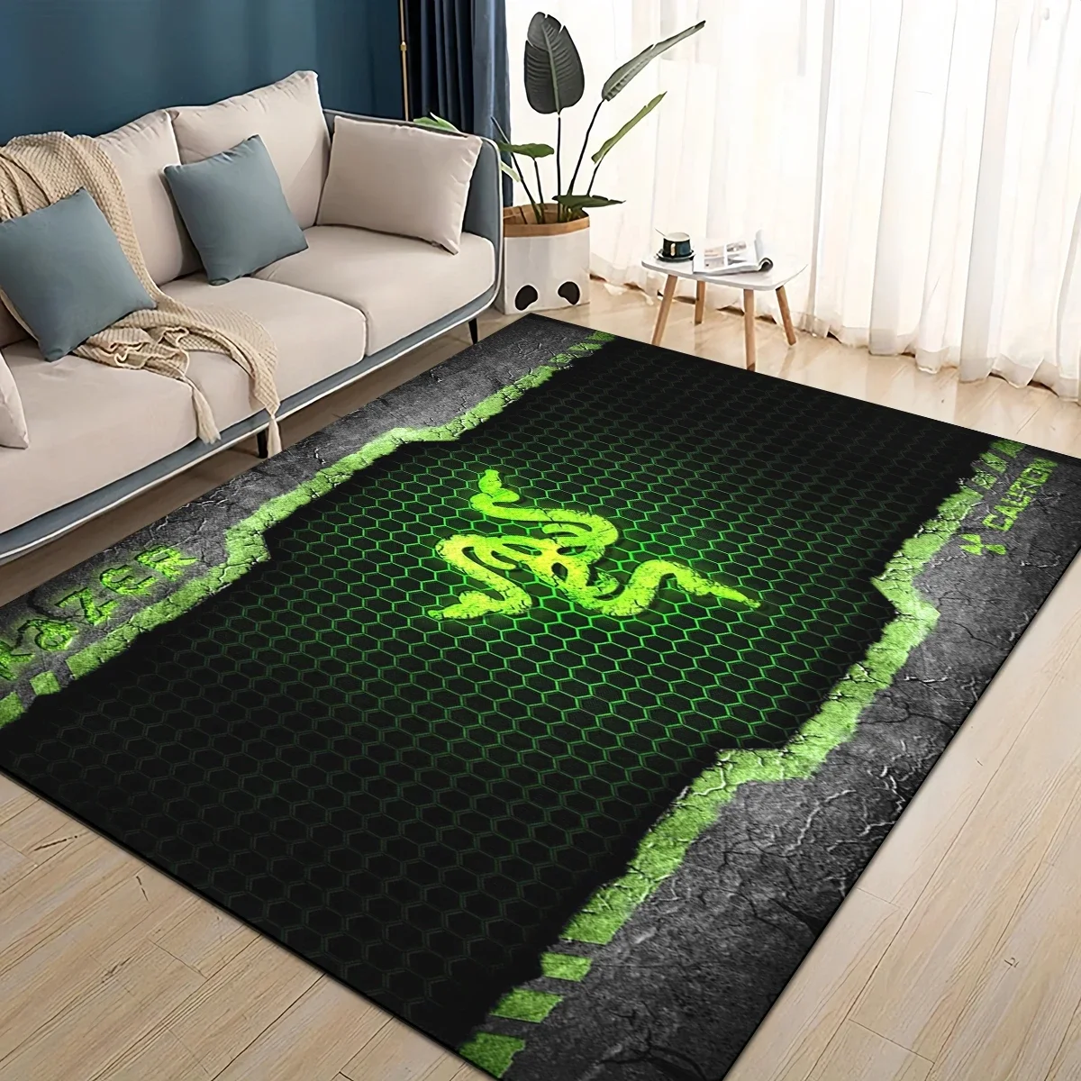 HOT RAZER Game Green Sign Area - Commercial Printing Online 评论和价格