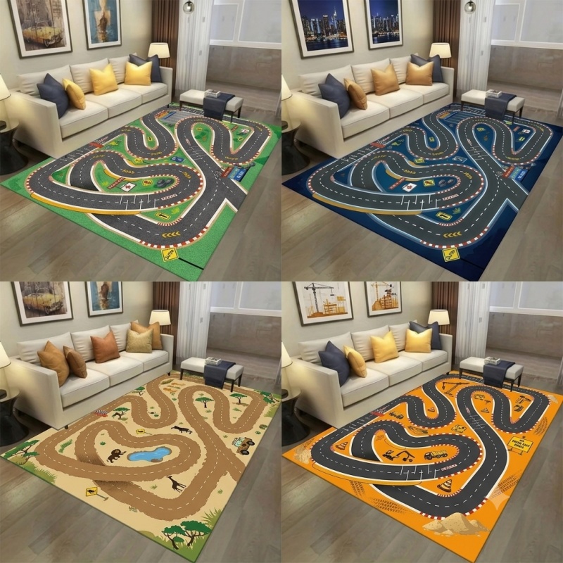 Newest Kids Race Track Road Ga - Commercial Road Printing 评论和价格