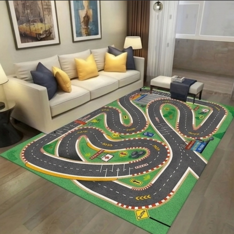 Newest Kids Race Track Road Ga - Commercial Road Printing 评论和价格