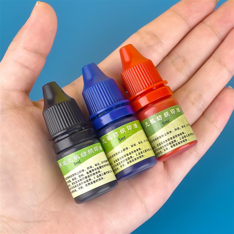 5ml Blue Red Black Ink Textile - Direct To Garment Ink 评论和价格
