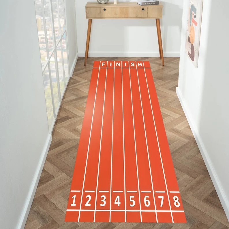 Racing Track Runner Rug City R - Commercial Road Printing 评论和价格
