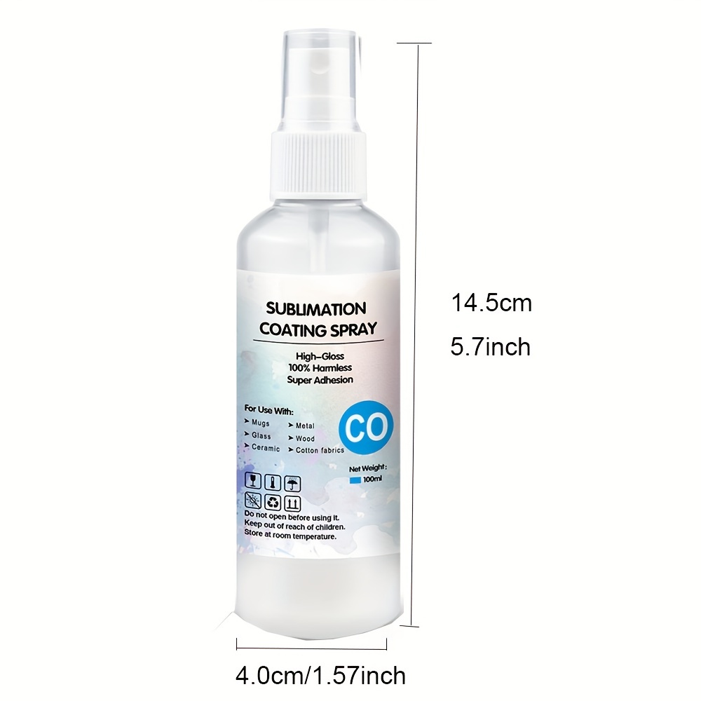 100ml Sublimation Coating Spra - Direct To Garment Ink 评论和价格