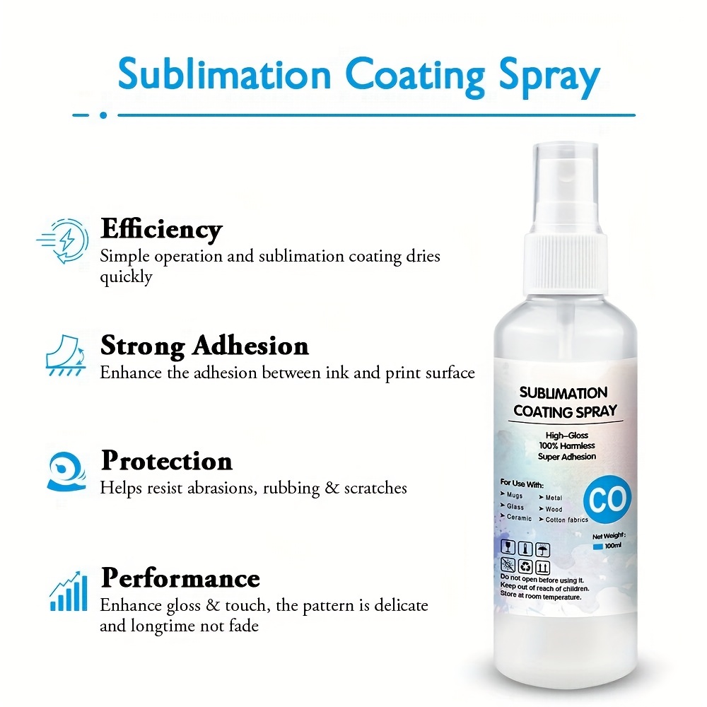 100ml Sublimation Coating Spra - Direct To Garment Ink 评论和价格